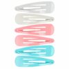 klikklak-haarspeldjes-5cm-wit-blauw-roze-6stuks-van-Haarsoires Klikklak Haarspeldjes 5cm - Effen - Wit Roze Blauw - 6 Stuks