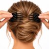 Opsteekkam 7cm - EZ Comb - Kunststof - Zwart