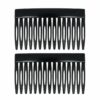 opsteekkammen-7cm-grove-tanden-zwart-van-Haarsoires Opsteekkammen 7cm - Grove Tanden - Zwart - 2 Stuks
