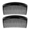 opsteekkammen-8cm-fijne-tanden-zwart-van-Haarsoires Opsteekkammen 8cm - Fijne Tanden - Zwart - 2 Stuks